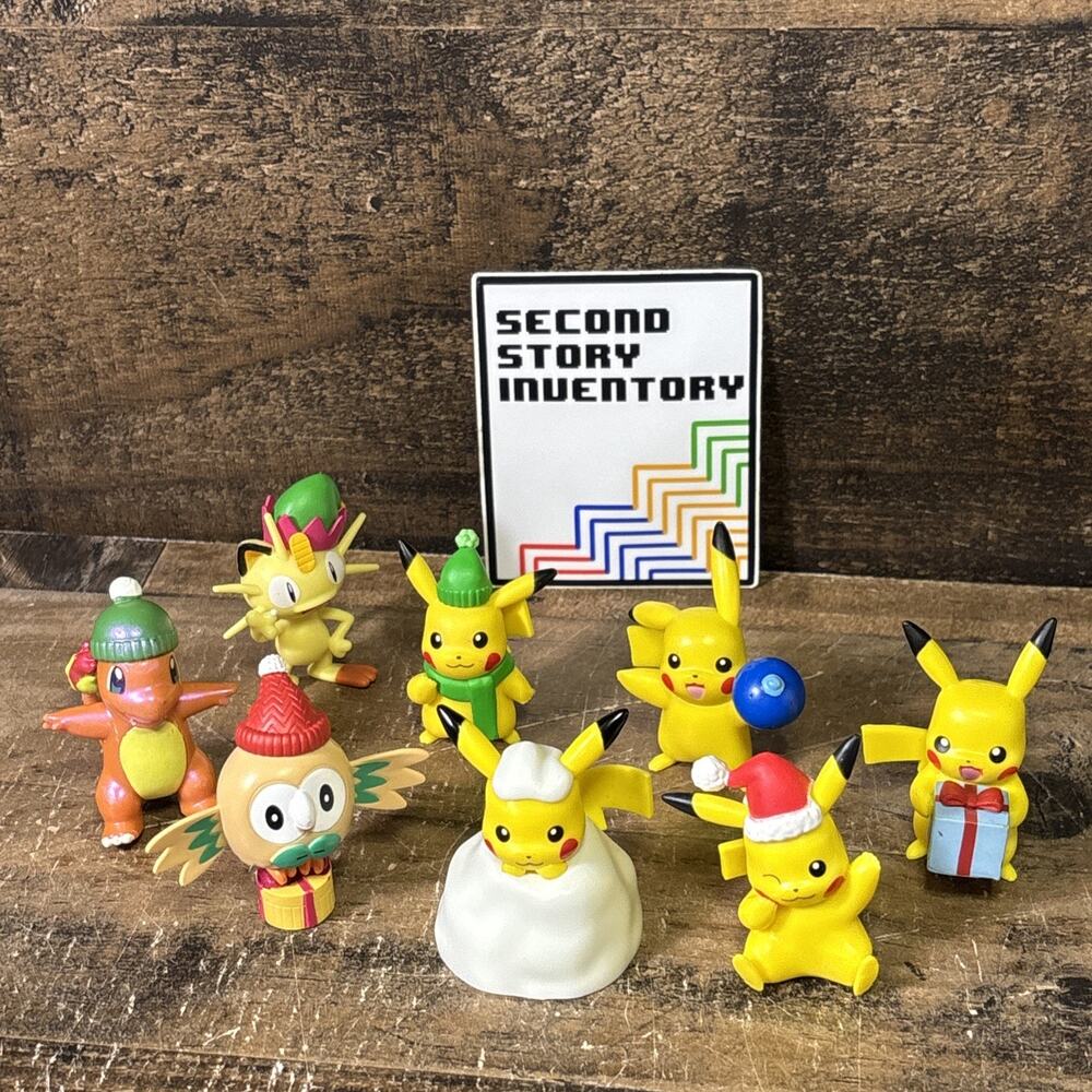 Pokémon 2021 Advent Calendar Figures Lot – Holiday/Winter Edition Minis